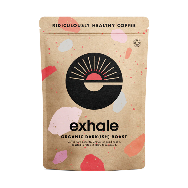 Exhale Organic Dark(ish) Roast Coffee