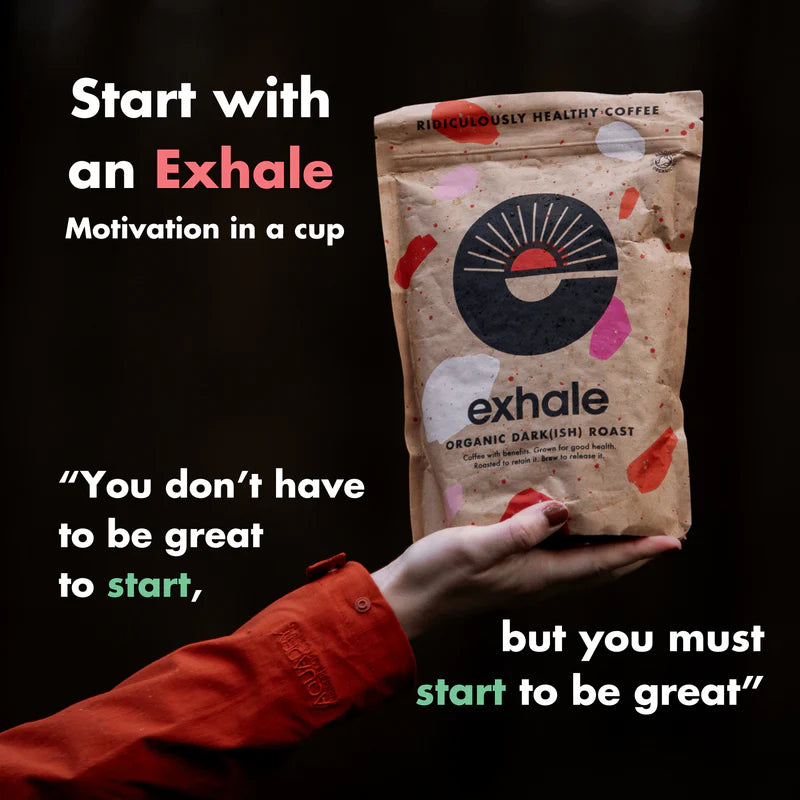 Exhale Organic Dark(ish) Roast Coffee