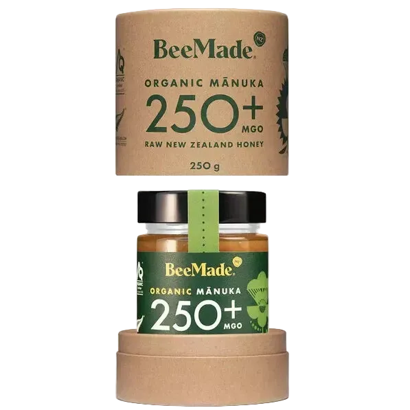 BeeMade Organic Mānuka MGO 250+ Honey