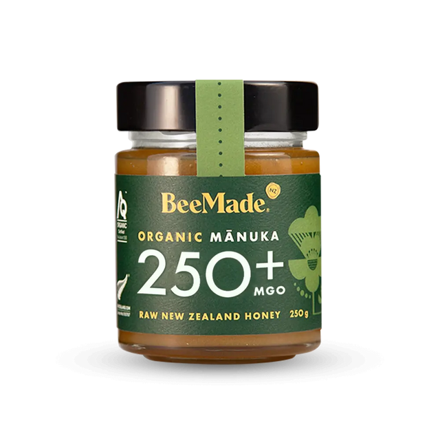 BeeMade Organic Mānuka MGO 250+ Honey