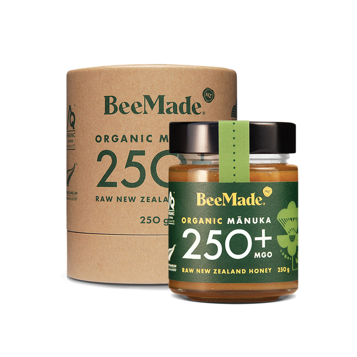 BeeMade Organic Mānuka MGO 250+ Honey